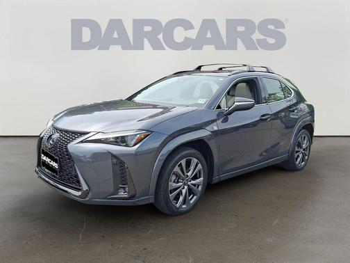 Cloudburst Gray with Obsidian Roof 2023 Lexus UX 250h F Sport