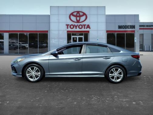 Machine Gray 2018 Hyundai SONATA SEL