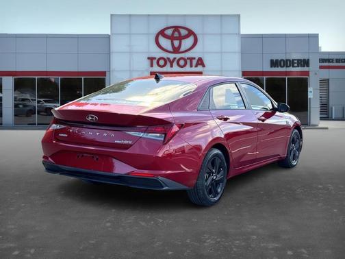 2022 Hyundai ELANTRA HEV Blue