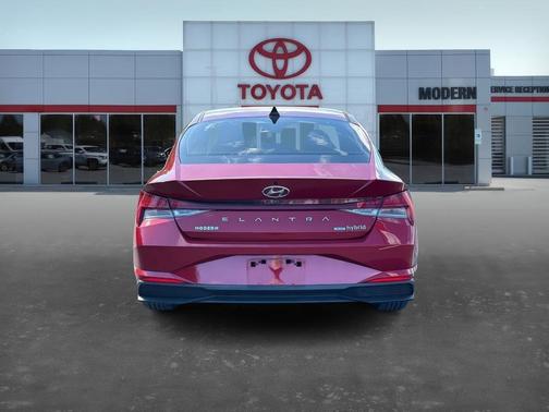 2022 Hyundai ELANTRA HEV Blue