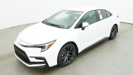 White 2026 Toyota Corolla SE