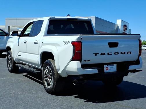 White 2025 Toyota Tacoma TRD Sport