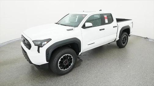 White 2025 Toyota Tacoma Hybrid