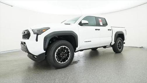 White 2025 Toyota Tacoma Hybrid