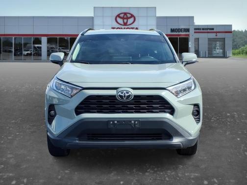 Gray 2021 Toyota RAV4 XLE