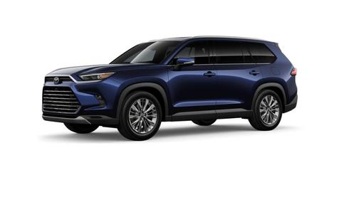 Blue 2026 Toyota Grand Highlander Platinum