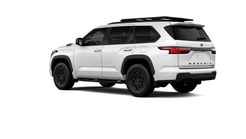 White 2026 Toyota Sequoia TRD Pro