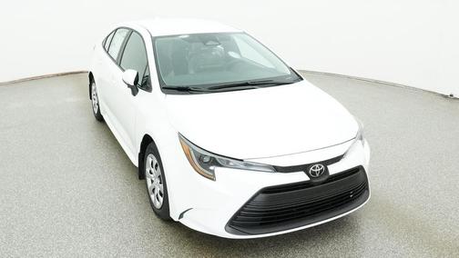 White 2026 Toyota Corolla LE