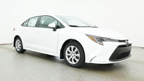 White 2026 Toyota Corolla LE