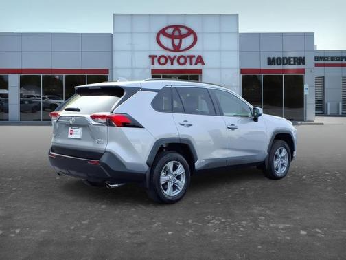 Silver 2025 Toyota RAV4 Hybrid XLE