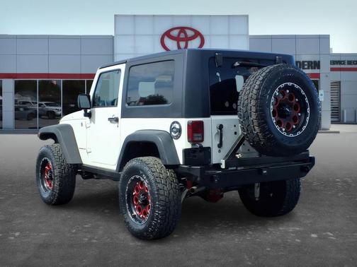 White 2007 Jeep Wrangler Rubicon