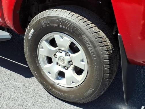 Red 2015 Toyota Tacoma