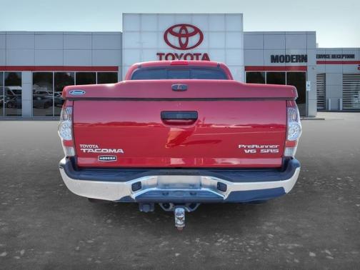 Red 2015 Toyota Tacoma
