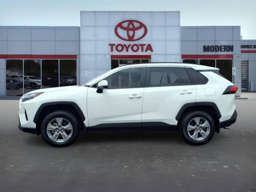 White 2025 Toyota RAV4 XLE
