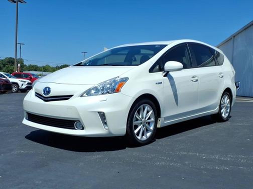 White 2012 Toyota Prius v Five
