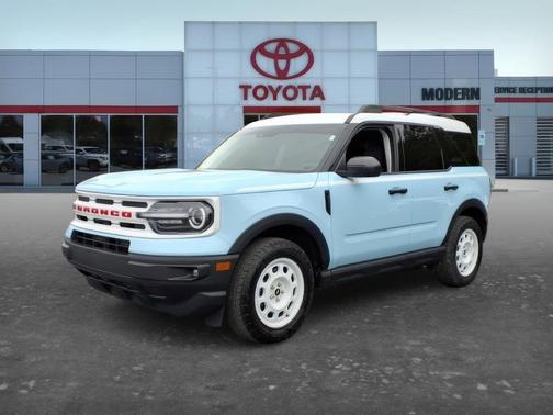 Blue 2023 Ford Bronco Sport Heritage