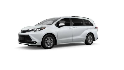White 2026 Toyota Sienna XLE 8 Passenger