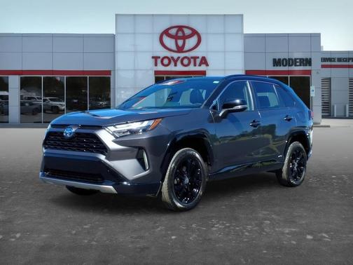 Blue 2023 Toyota RAV4 Hybrid XSE
