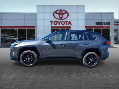 Blue 2023 Toyota RAV4 Hybrid XSE