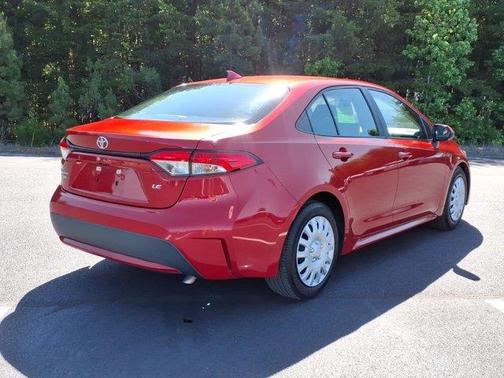 Red 2021 Toyota Corolla LE