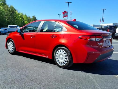 Red 2021 Toyota Corolla LE