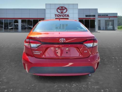 Red 2021 Toyota Corolla LE