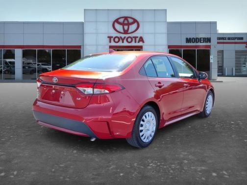 Red 2021 Toyota Corolla LE