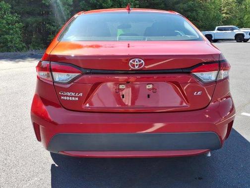 Red 2021 Toyota Corolla LE