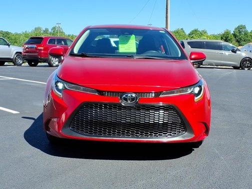 Red 2021 Toyota Corolla LE