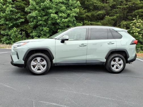 Gray 2022 Toyota RAV4 XLE