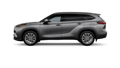 Gray 2026 Toyota Highlander Platinum
