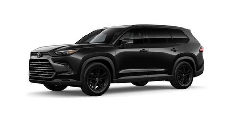 Black 2026 Toyota Grand Highlander Hybrid Nightshade Edition