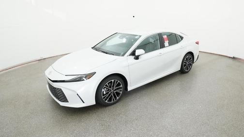 White 2026 Toyota Camry XLE