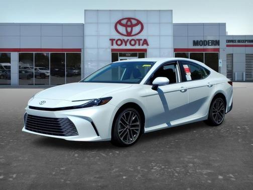 White 2026 Toyota Camry XLE