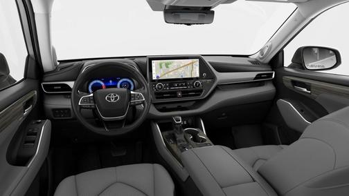 White 2026 Toyota Highlander Platinum