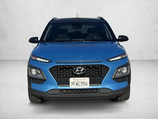 Surf Blue w/Dark Gray Roof 2020 Hyundai KONA SEL