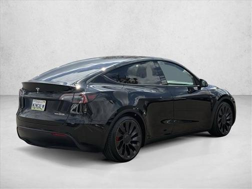 Solid Black 2022 Tesla Model Y Performance Dual Motor All-Wheel Drive