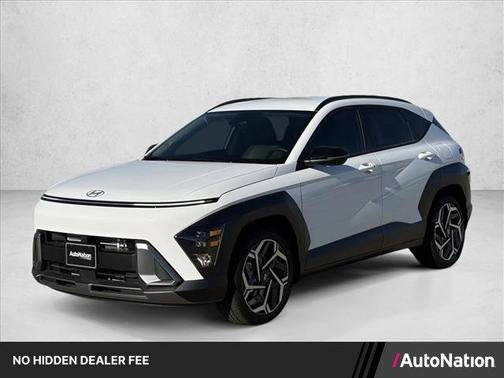 Atlas White 2026 Hyundai KONA SEL Premium