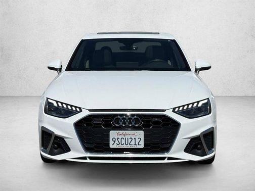 Ibis White 2023 Audi A4 45 S line Premium Plus