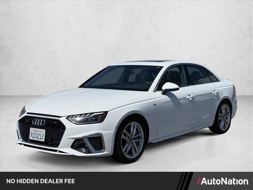 Ibis White 2023 Audi A4 45 S line Premium Plus