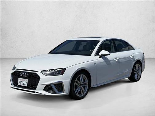 Ibis White 2023 Audi A4 45 S line Premium Plus