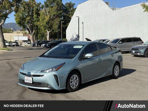 Electric Storm Blue 2022 Toyota Prius LE