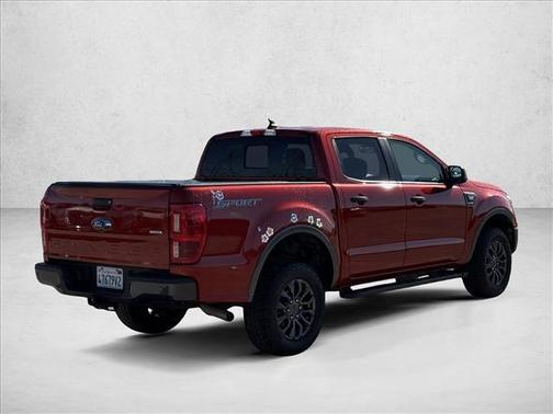 Hot Pepper Red Metallic Tinted Clearcoat 2019 Ford Ranger XLT