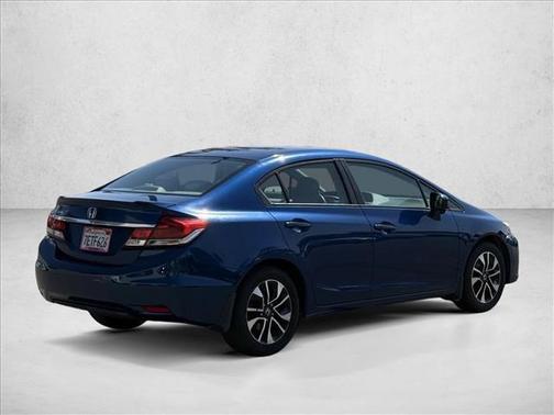 Dyno Blue Pearl 2014 Honda Civic EX