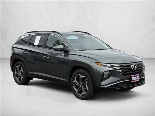 Amazon Gray 2024 Hyundai TUCSON Hybrid SEL Convenience