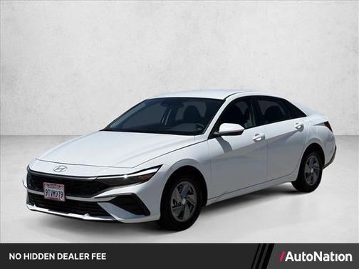 Serenity White 2025 Hyundai ELANTRA SE