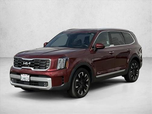 Dawning Red 2024 Kia Telluride SX Prestige