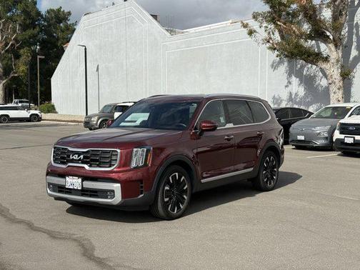 Dawning Red 2024 Kia Telluride SX Prestige