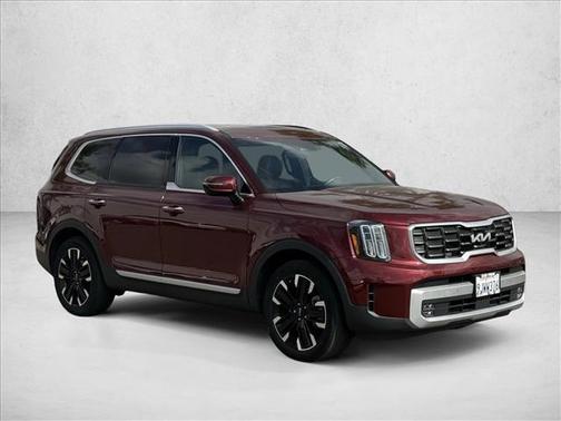 Dawning Red 2024 Kia Telluride SX Prestige