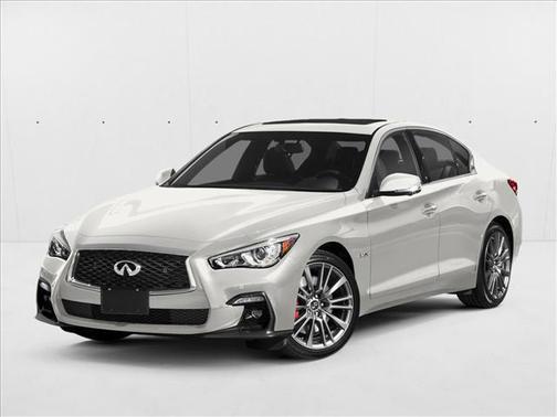Majestic White 2019 INFINITI Q50 3.0t Sport